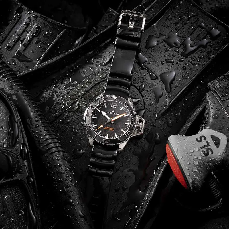 Hamilton Khaki Navy Frogman Auto Automatic Men's Watch- H77455330